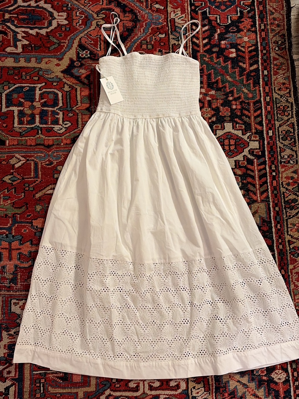 Tuckernuck Hyacinth House white shell dress NWT!